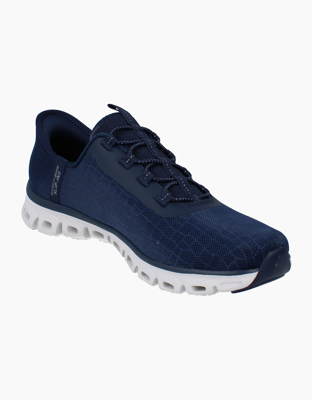 Skechers Hands Free Slip-Ins Glide Step - Prism Womens Trainers 104576 Shoes  NVY