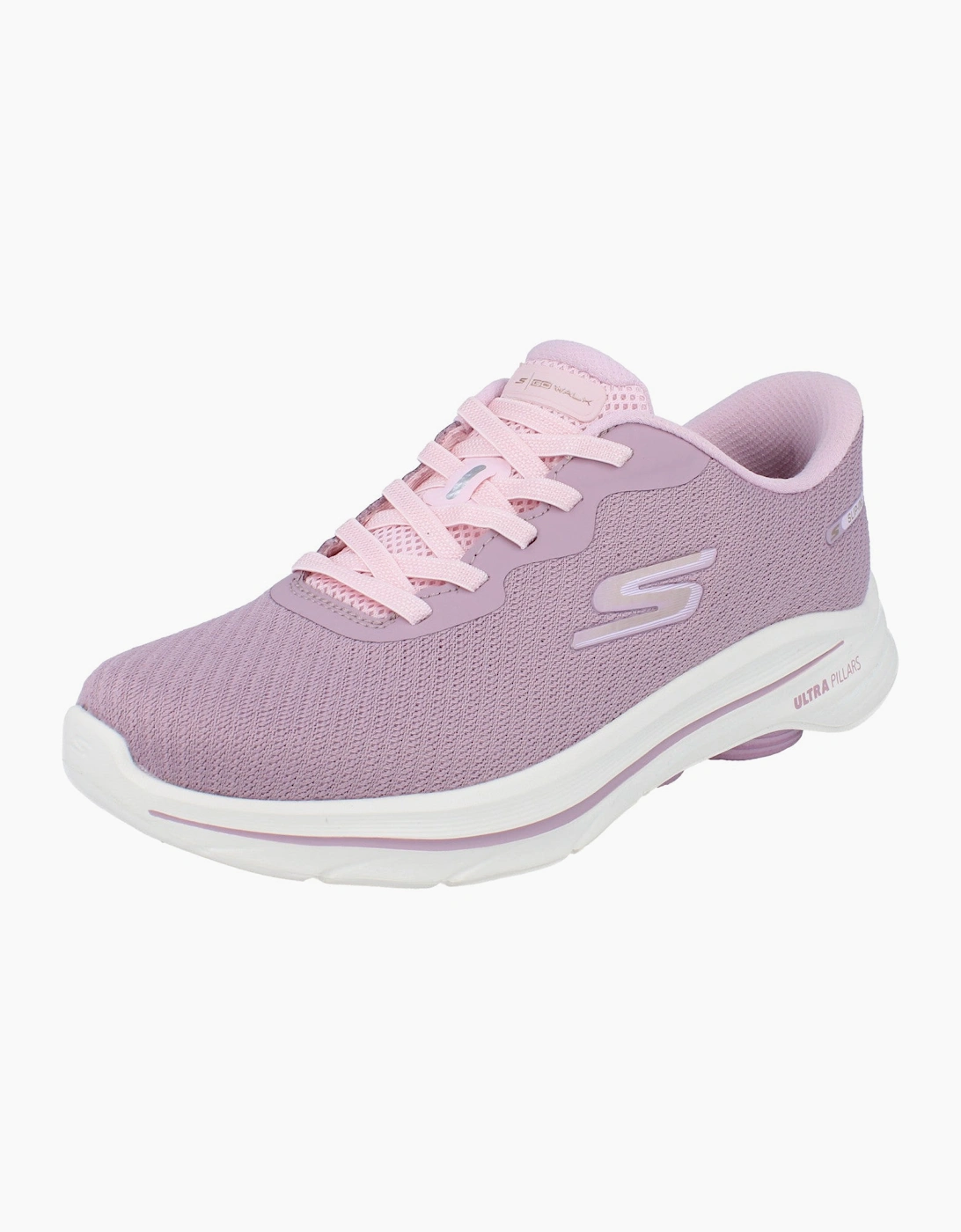 Skechers Hands Free Slip-Ins Go Walk 8 - Nadia Womens Trainers 125925 Shoes  MVE