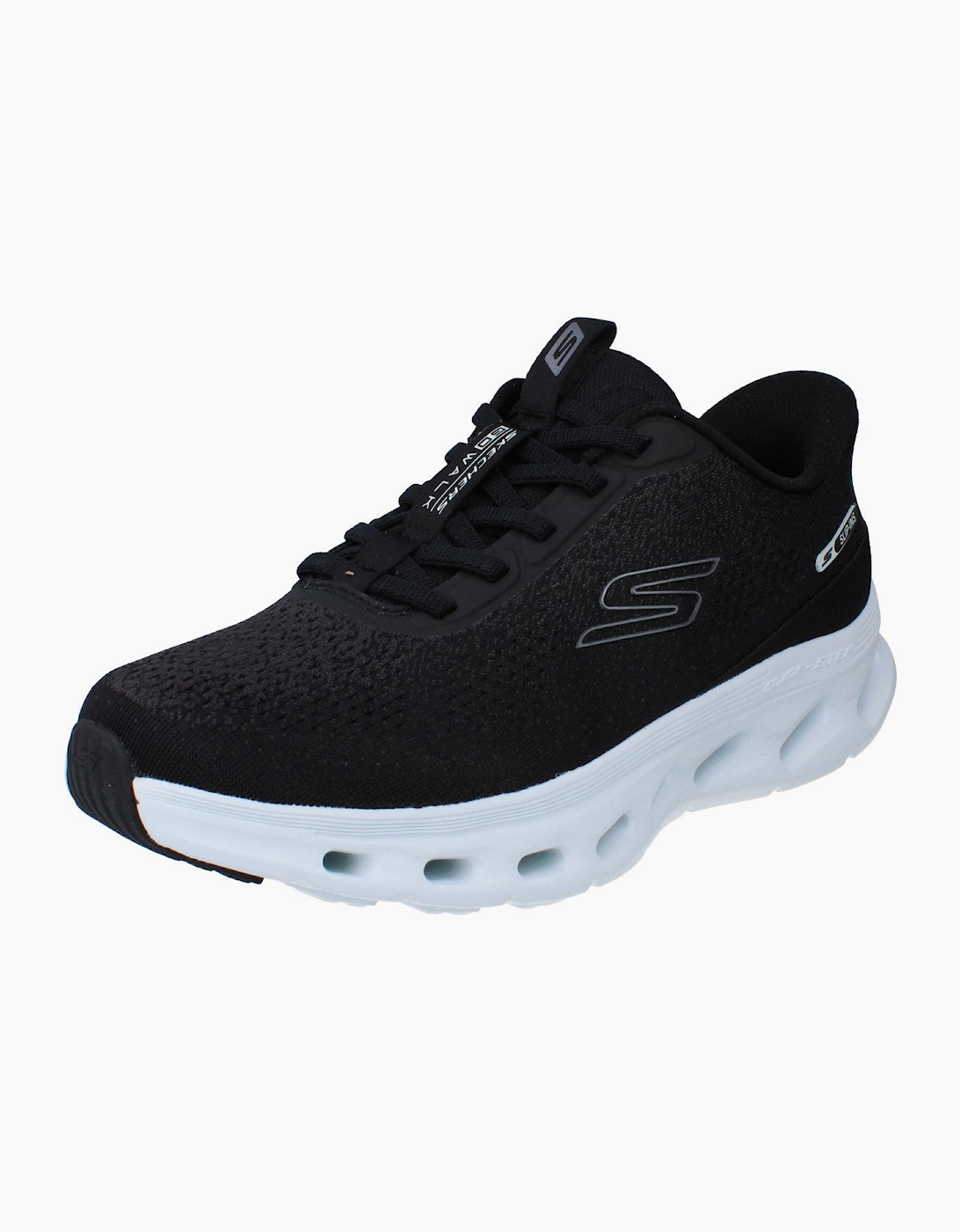 Skechers Hands Free Slip-Ins Go Walk Glide Step 2.0 - Nessa Womens Trainers 125124 Shoes  BKLB