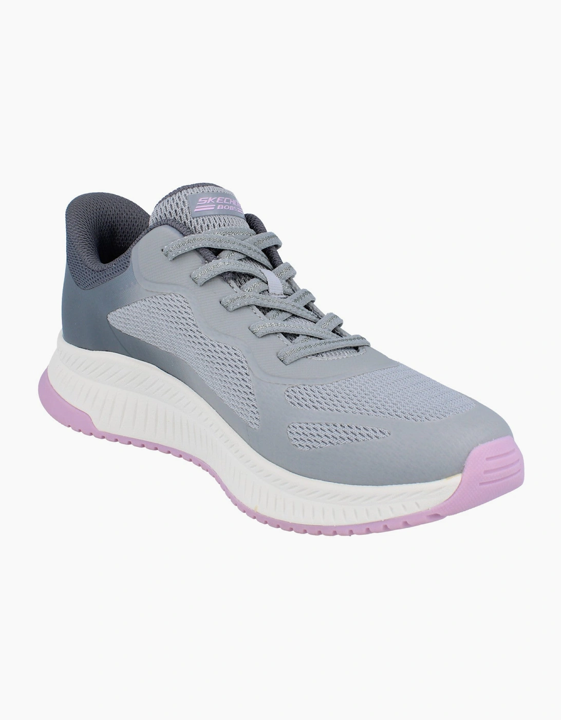 Skechers Hands Free Slip-Ins Bobs Squad 4 - Staple Look Womens Trainers 117624 Shoes  GYMT