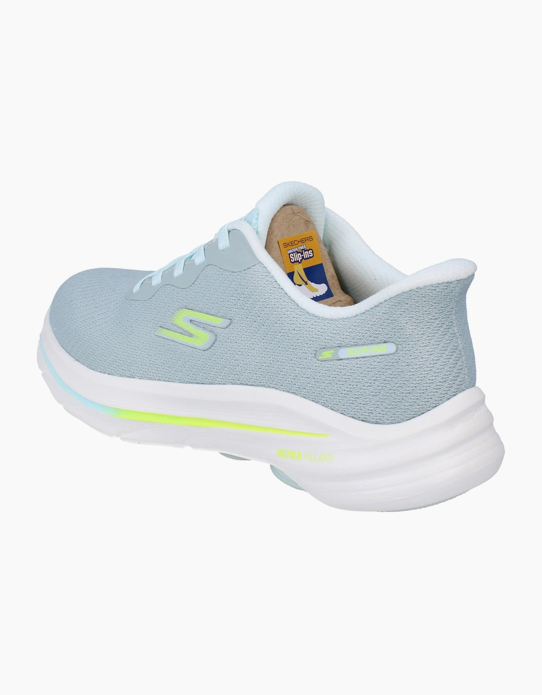 Skechers Hands Free Slip-Ins Go Walk 8 - Nadia Womens Trainers 125925 Shoes  SAGE
