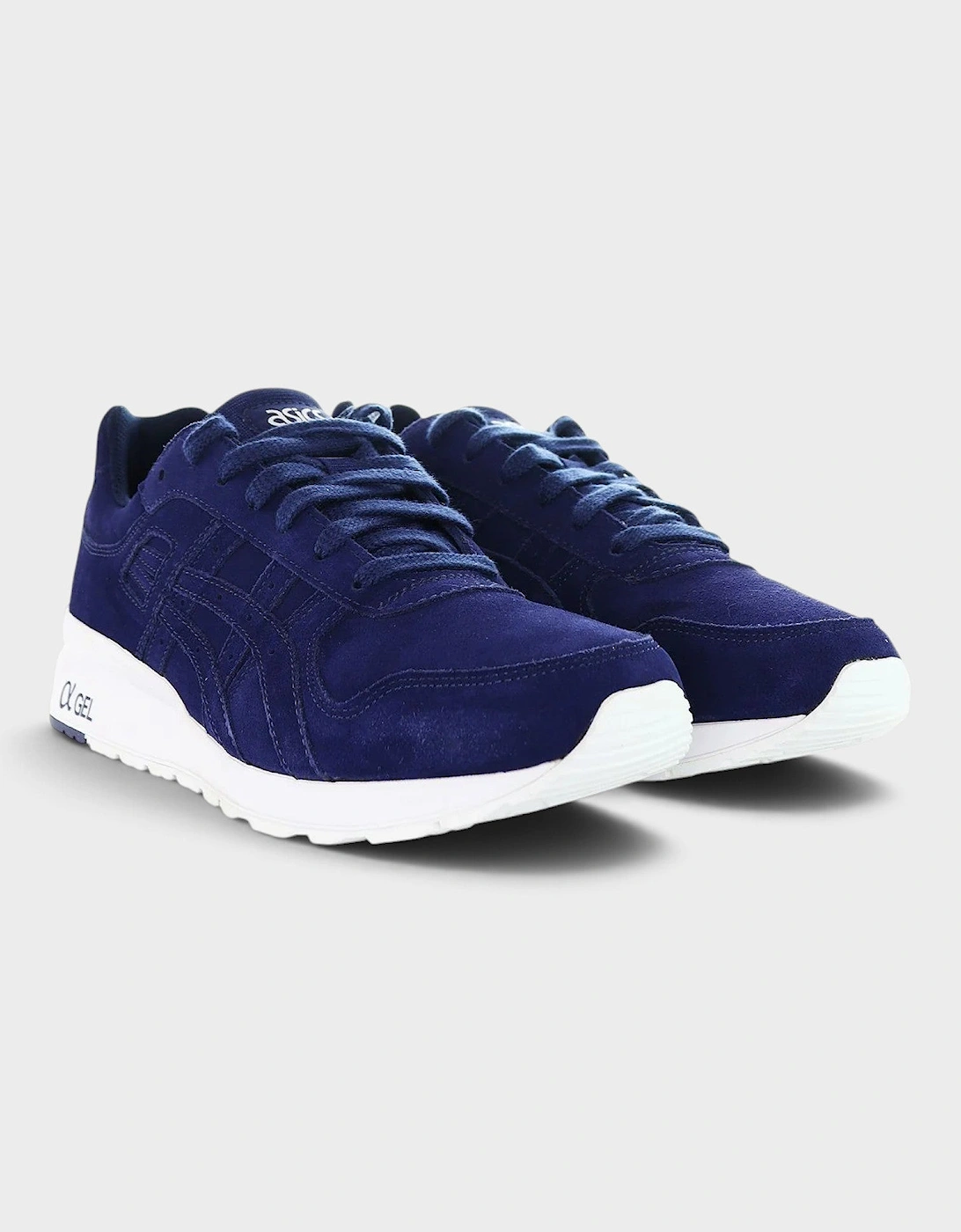 GT-II Lace-Up Sneakers Navy Blue White
