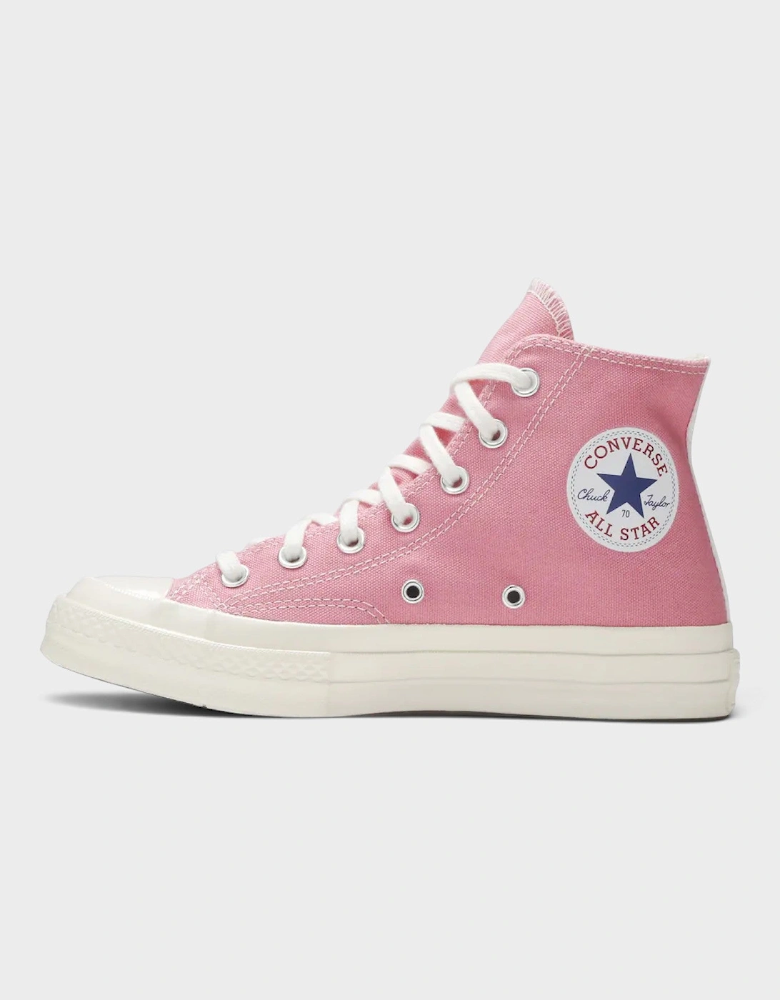 Chuck Taylor All Star 70 Hi Comme des Garcons PLAY Bright Pink