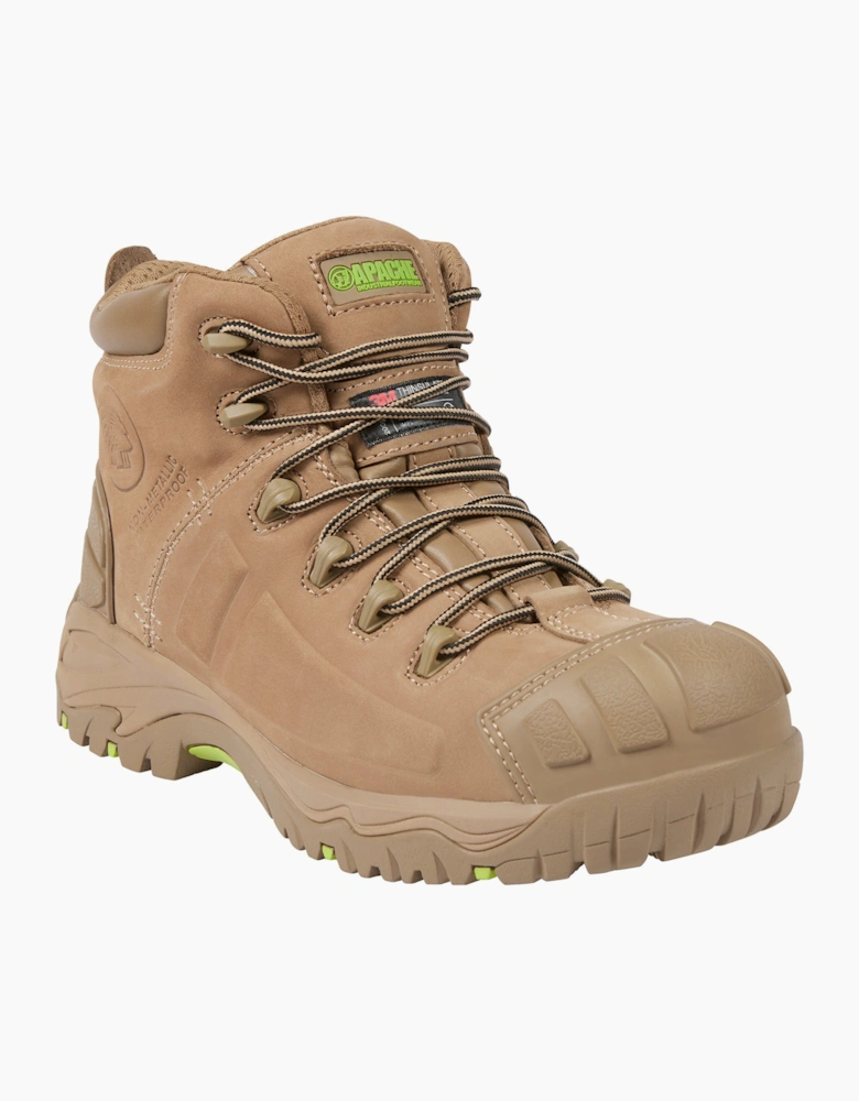 Apache Mercury Mens Composite Toe Safety Boots Stone