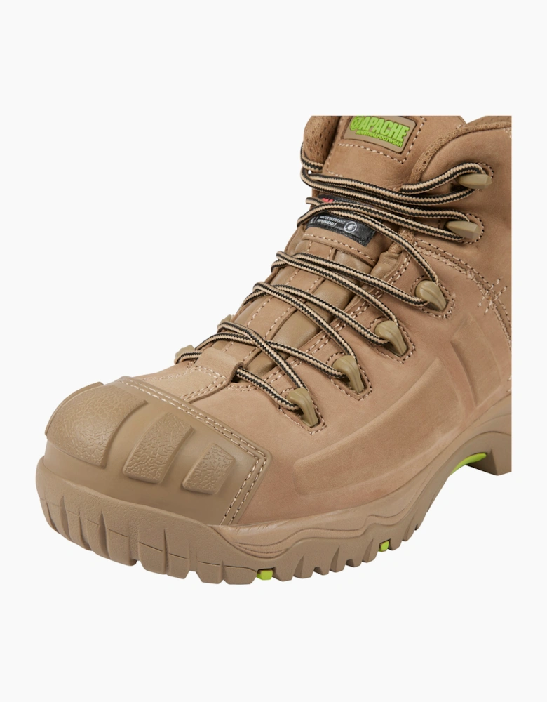 Apache Mercury Mens Composite Toe Safety Boots Stone