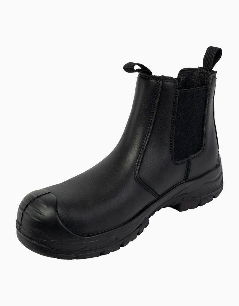 Apache Brooks Unisex Composite Toe Safety Dealer Boots Black