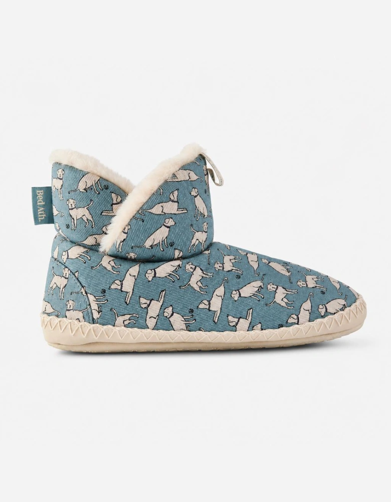 Bedroom Athletics LILY Womens Slipper Boots Denim Blue