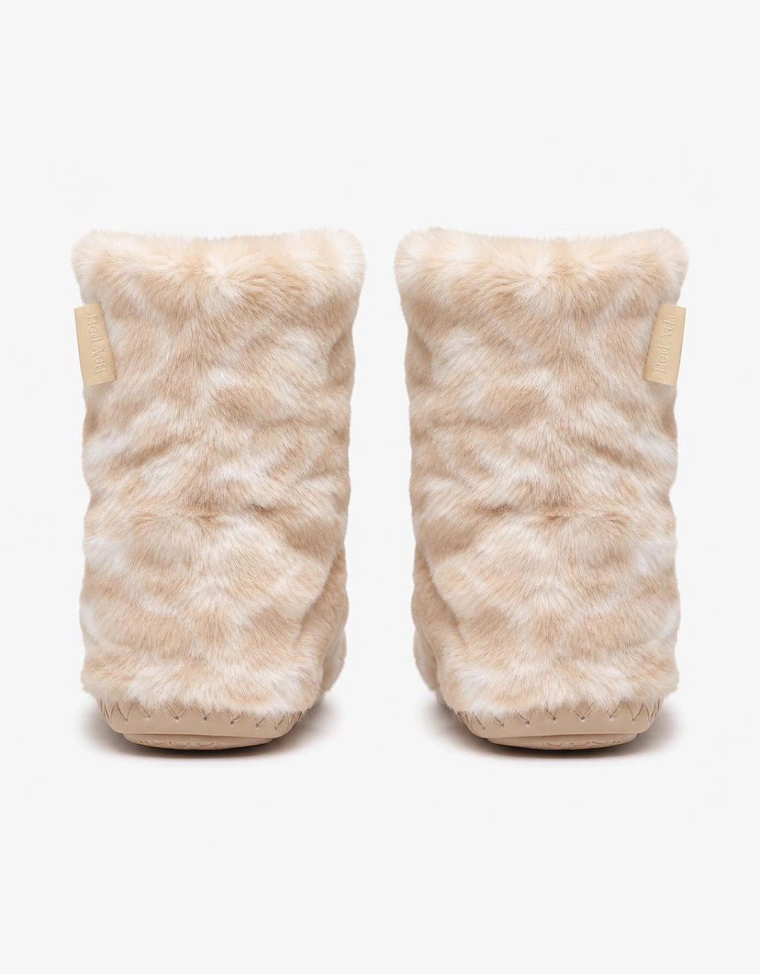 Bedroom Athletics COLE Womens Slipper Boots Caramel Leopard