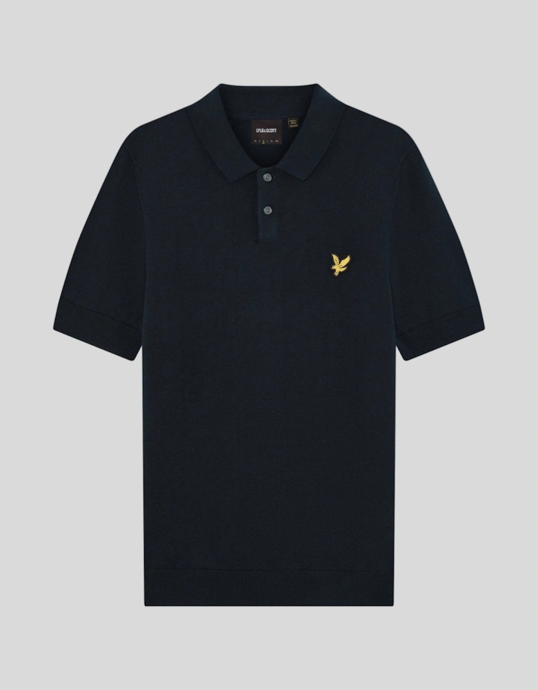 Archive Knitted Polo Shirt