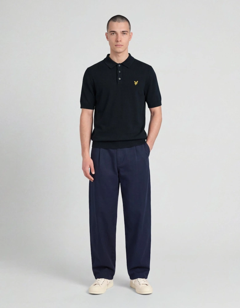 Archive Knitted Polo Shirt