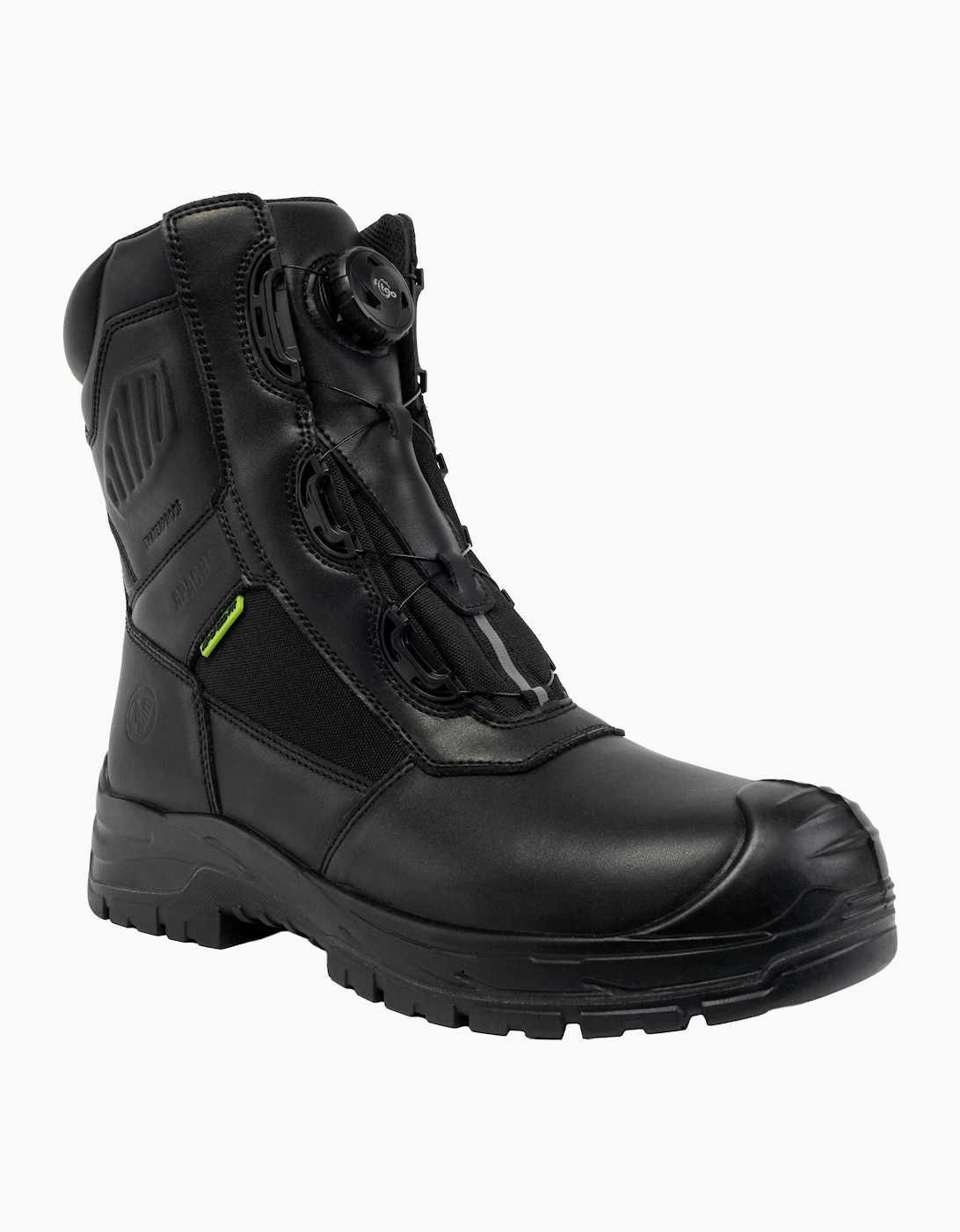 Apache Richmond Unisex Composite Toe Safety Boots Black