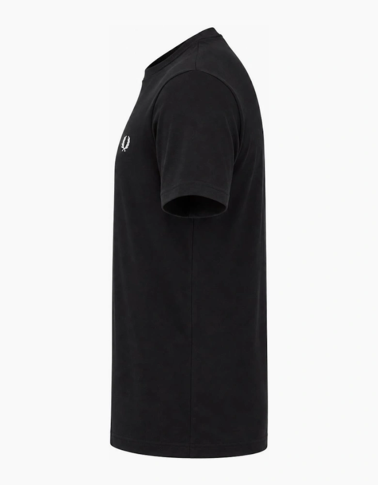 Fred Perry Crew Neck T-Shirt Black