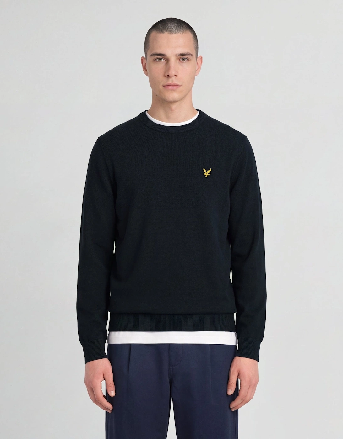 Archive Knitted Crew Neck Jumper