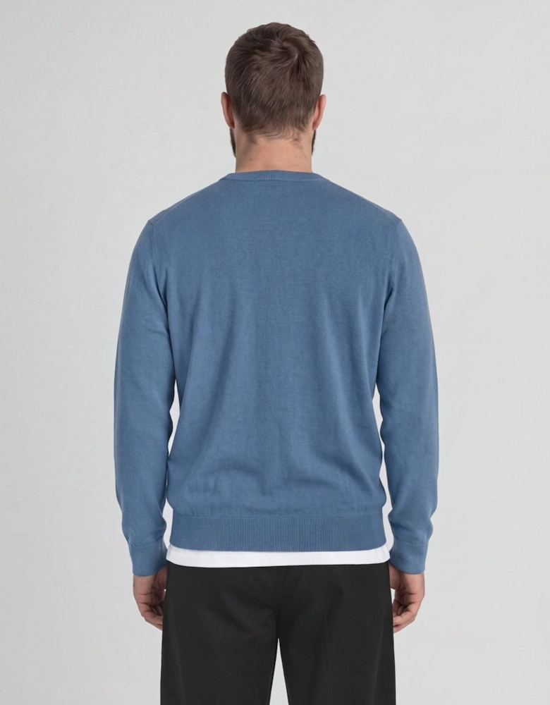 Cotton Merino Crew Neck Jumper