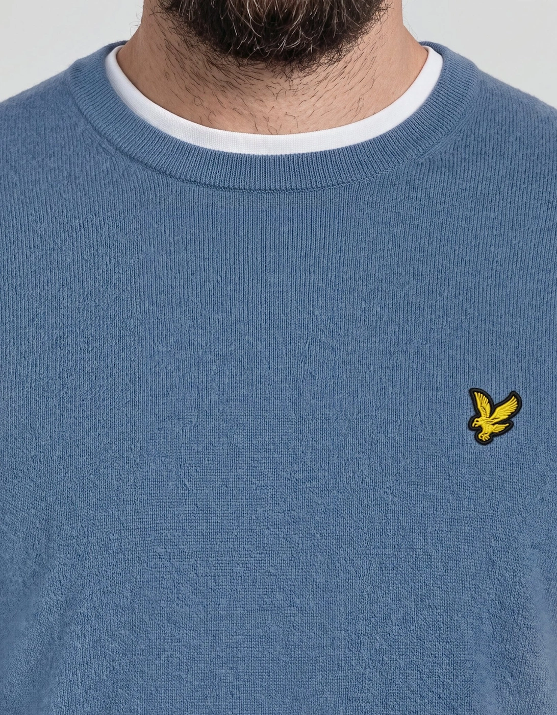 Cotton Merino Crew Neck Jumper