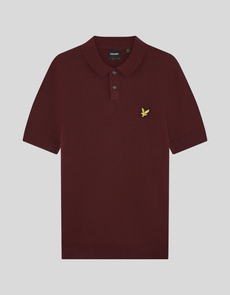 Archive Knitted Polo Shirt