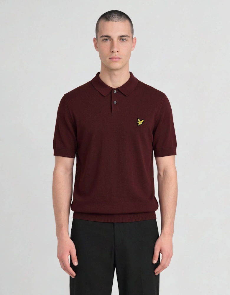 Archive Knitted Polo Shirt
