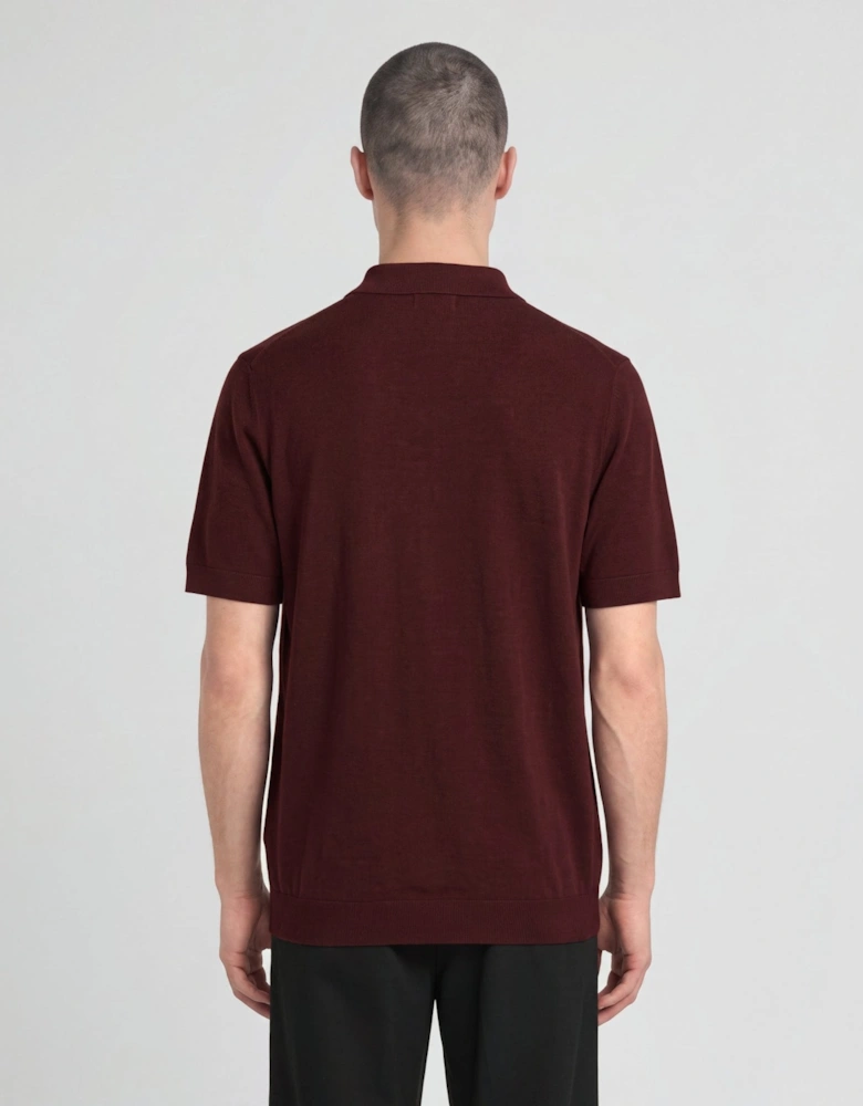Archive Knitted Polo Shirt