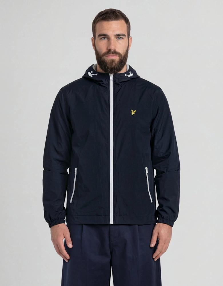 Contrast Zip Water Resistant Jacket