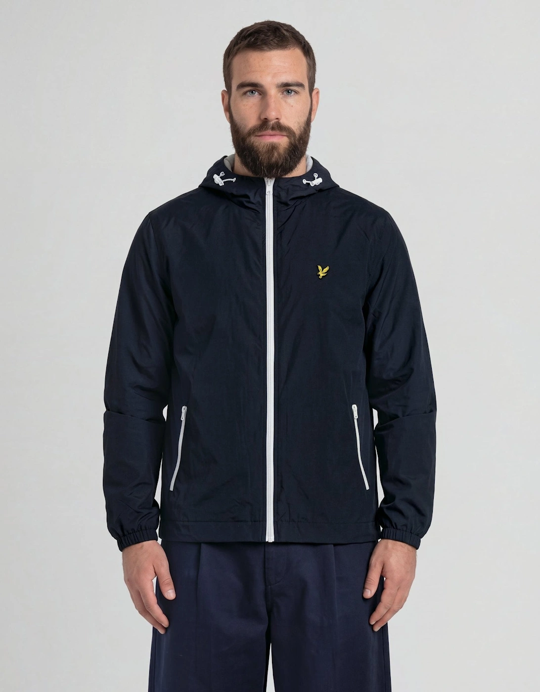Contrast Zip Water Resistant Jacket