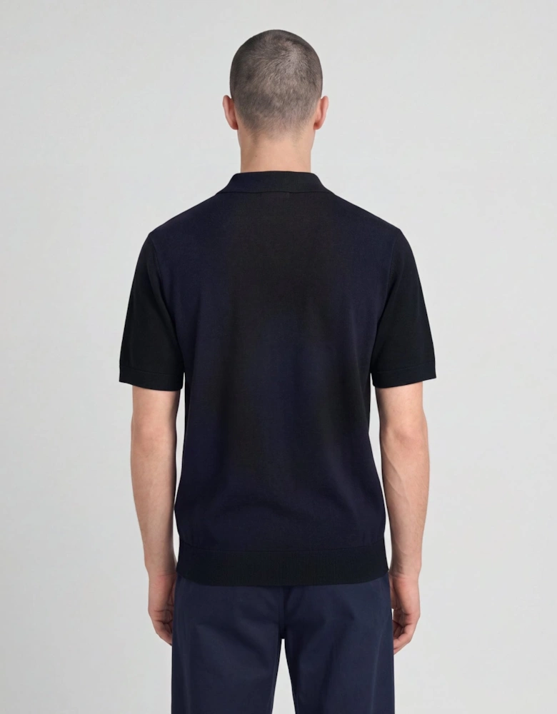 Archive Argyle Knitted Polo Shirt