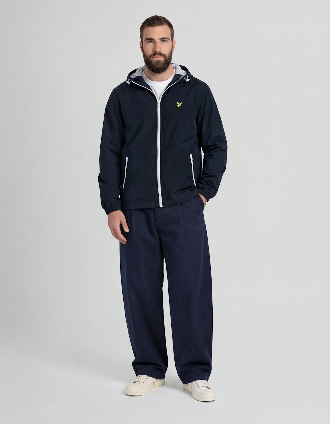 Contrast Zip Water Resistant Jacket