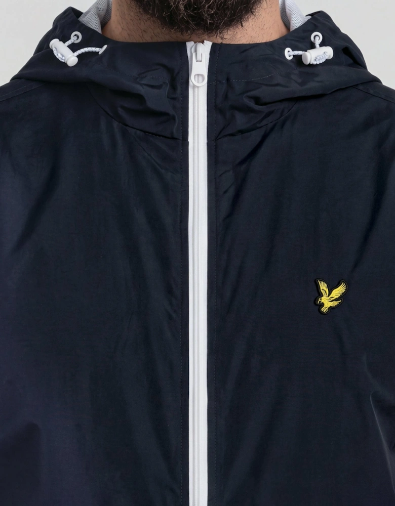 Contrast Zip Water Resistant Jacket