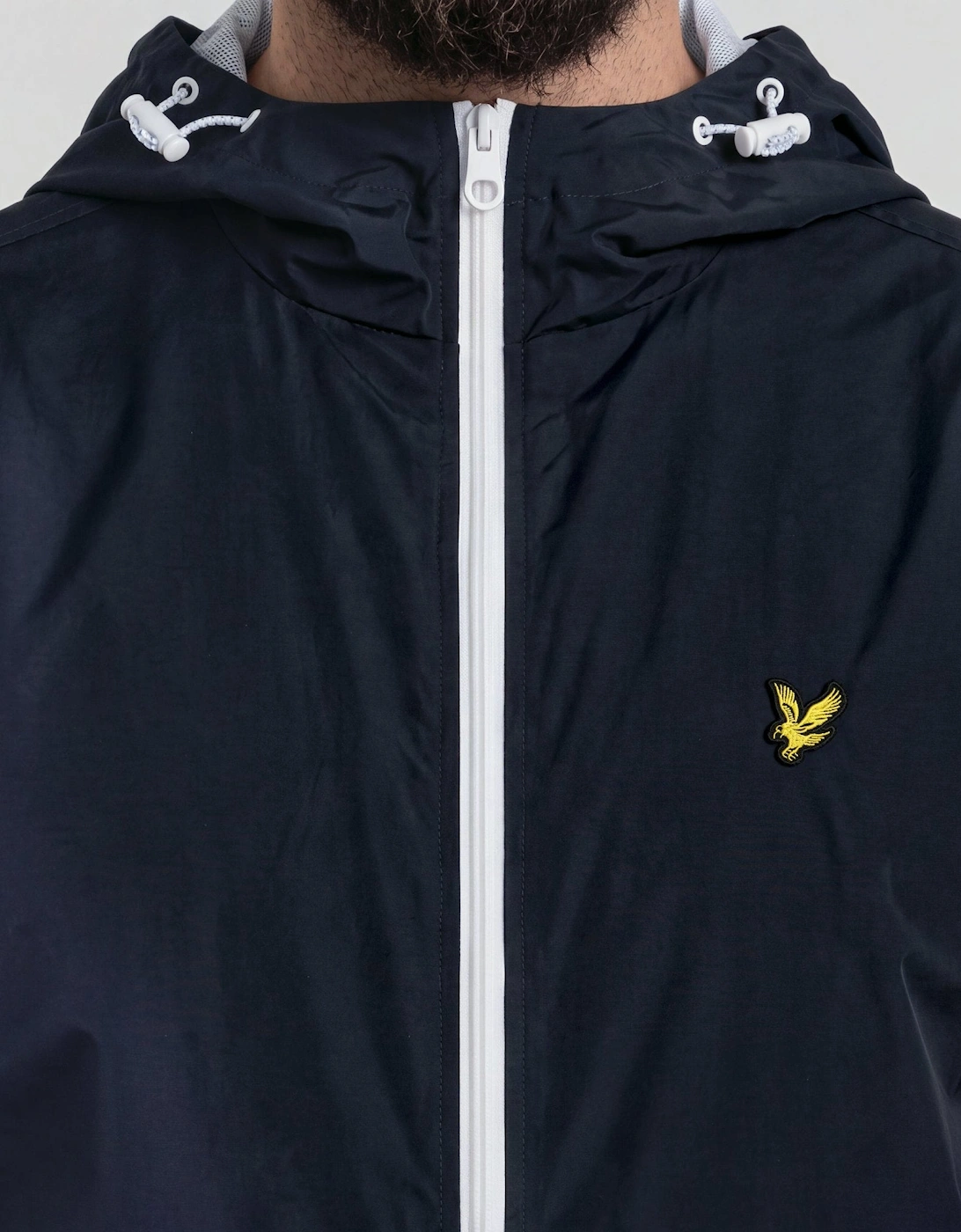 Contrast Zip Water Resistant Jacket
