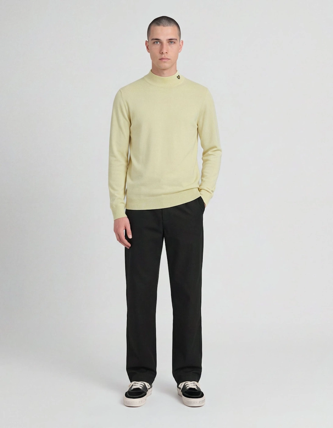 Archive Knitted Turtle Neck Jumper