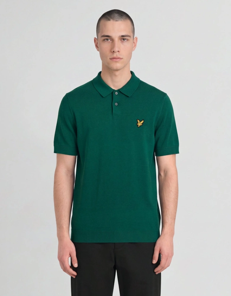 Archive Knitted Polo Shirt