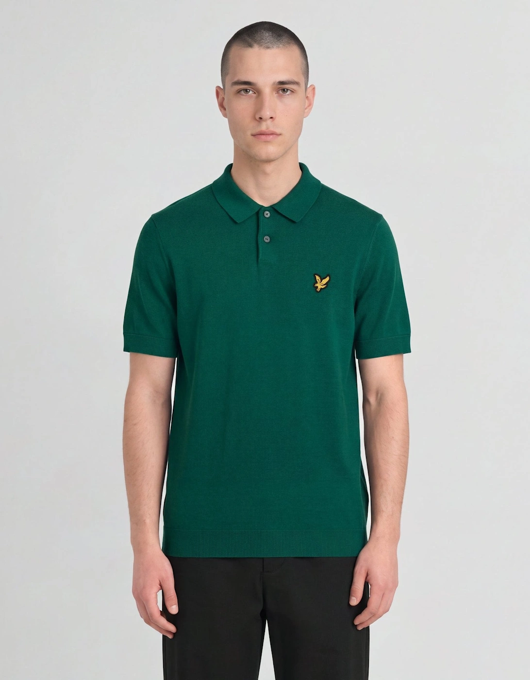 Archive Knitted Polo Shirt