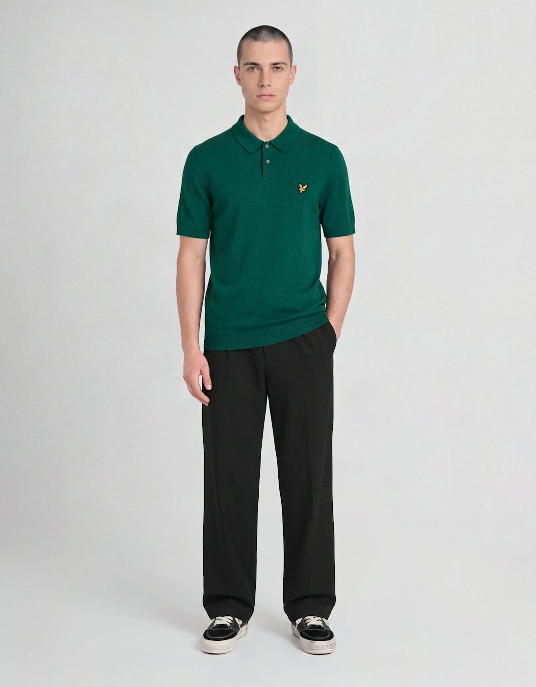 Archive Knitted Polo Shirt
