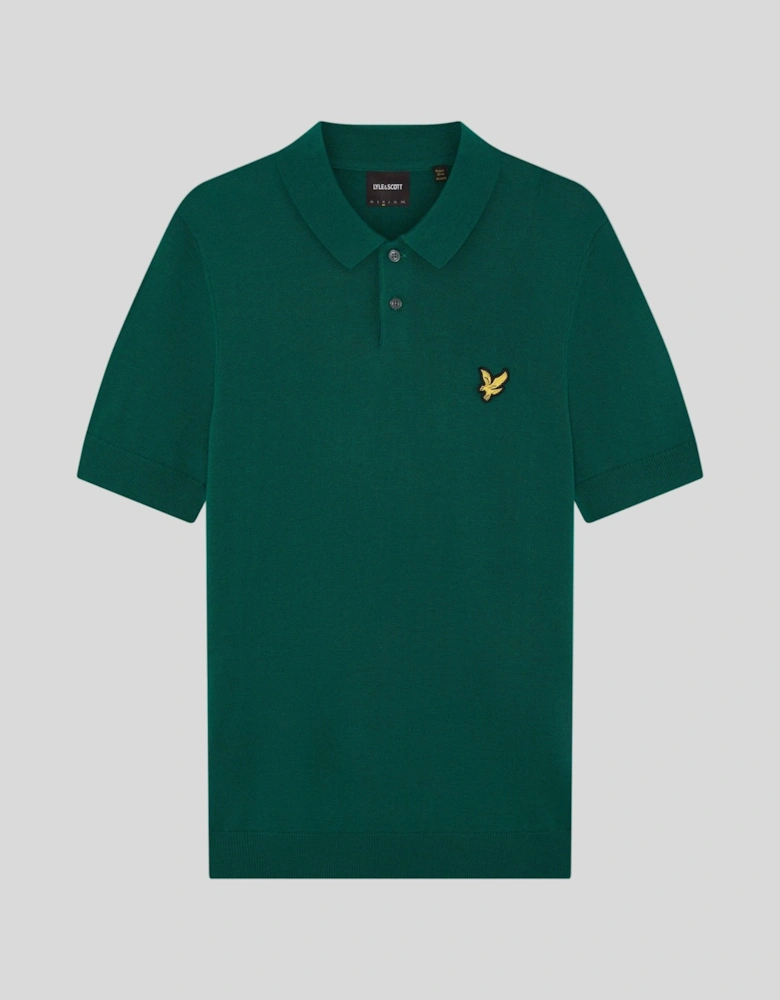 Archive Knitted Polo Shirt