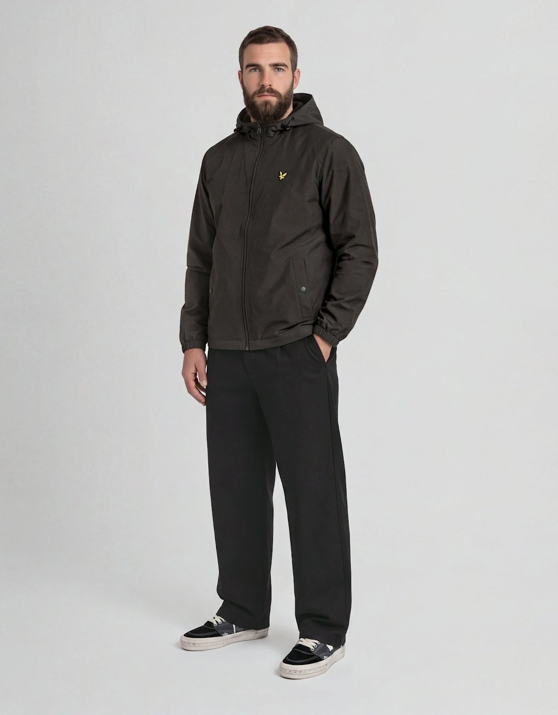 Water Resistant Hooded Jacket