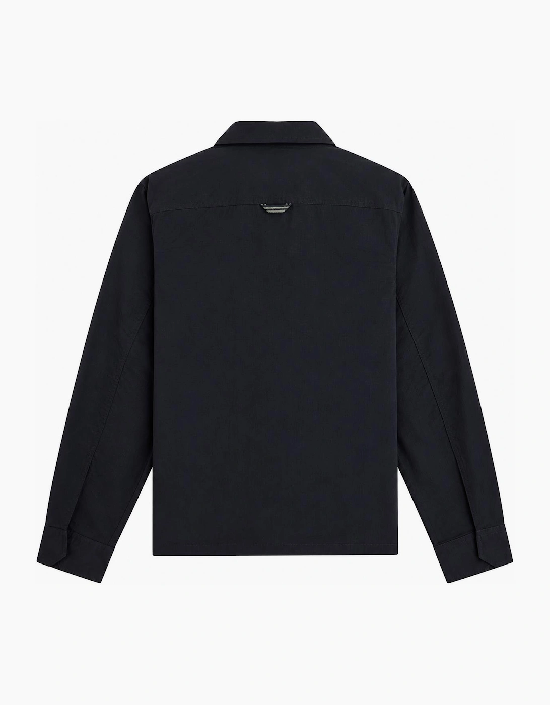 Fred Perry Ripstop Pocket Overshirt Black