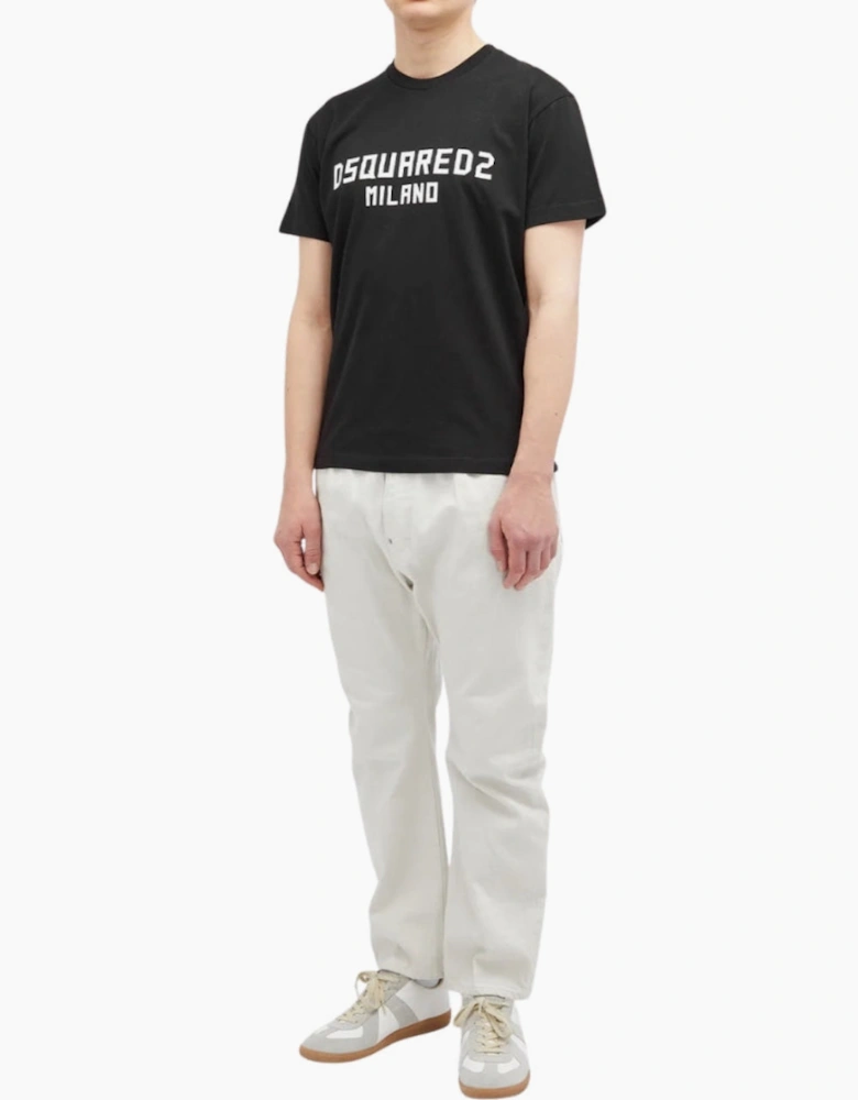 Dsquared2 Milano Cool Fit T Shirt in Black