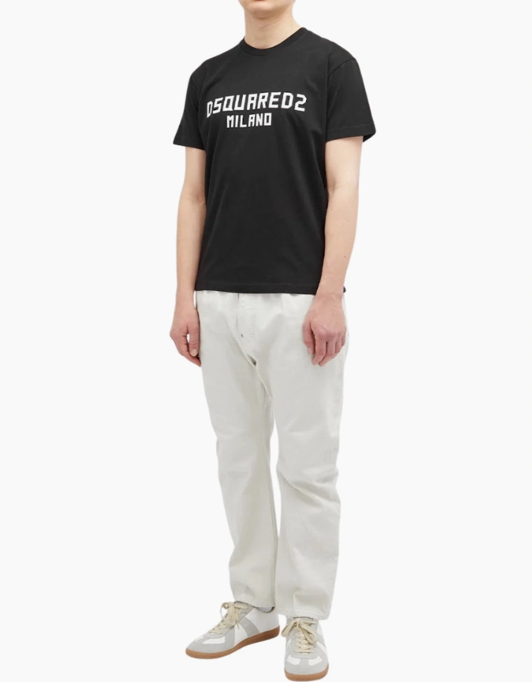 Dsquared2 Milano Cool Fit T Shirt in Black