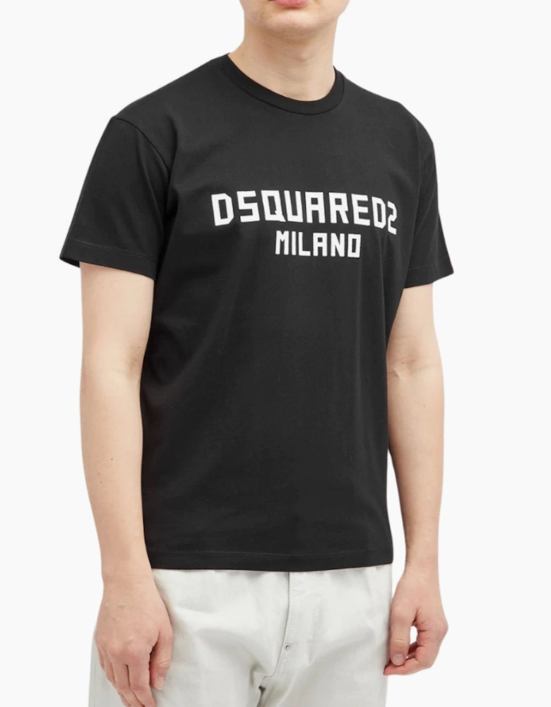 Dsquared2 Milano Cool Fit T Shirt in Black