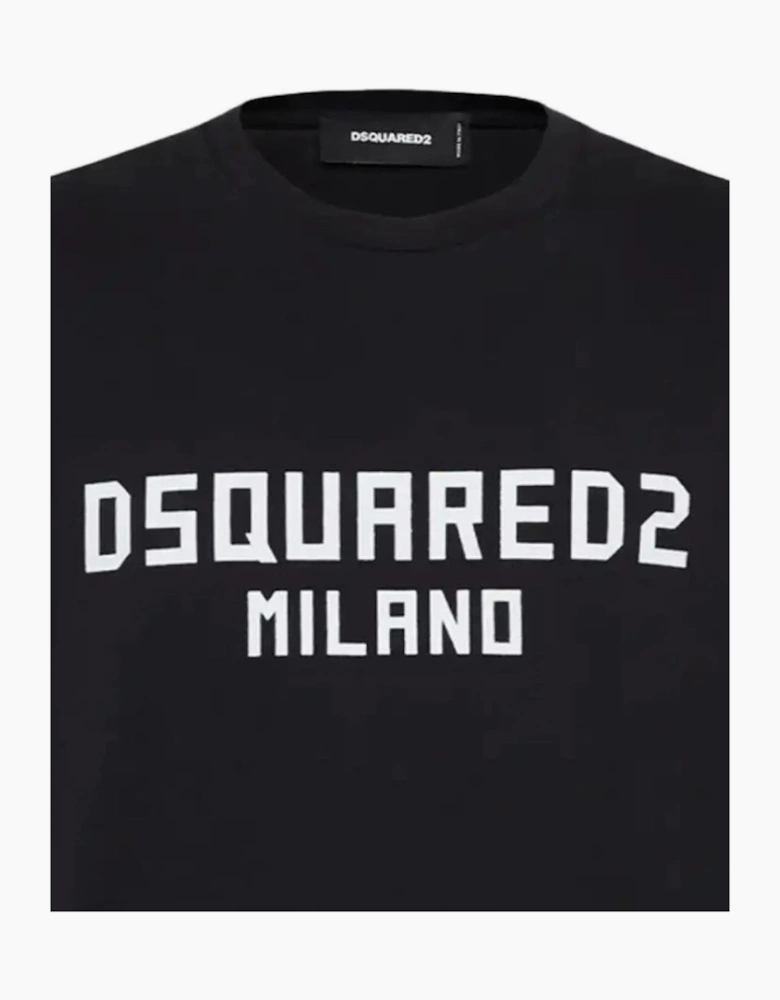 Dsquared2 Milano Cool Fit T Shirt in Black