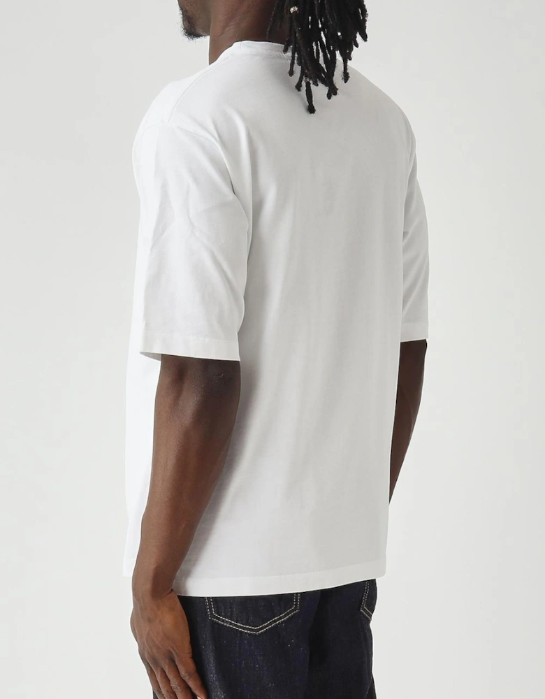 Dsquared2 Small Milano Logo Loose Fit T-Shirt in White