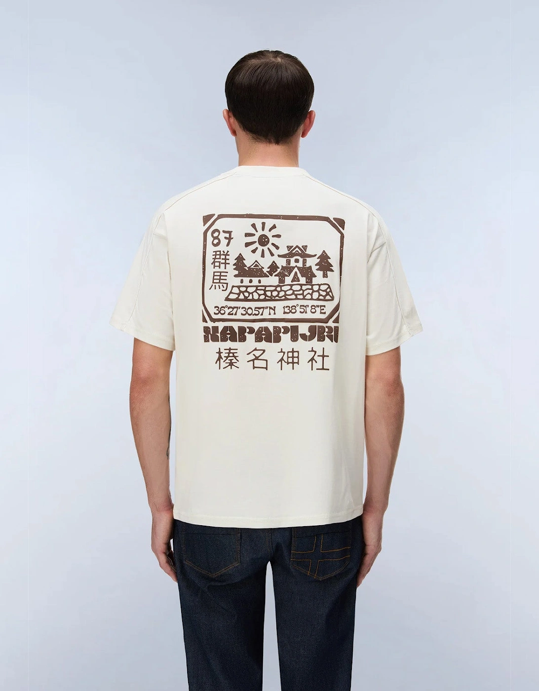Napapijri S-Teza Puff Print T-Shirt
