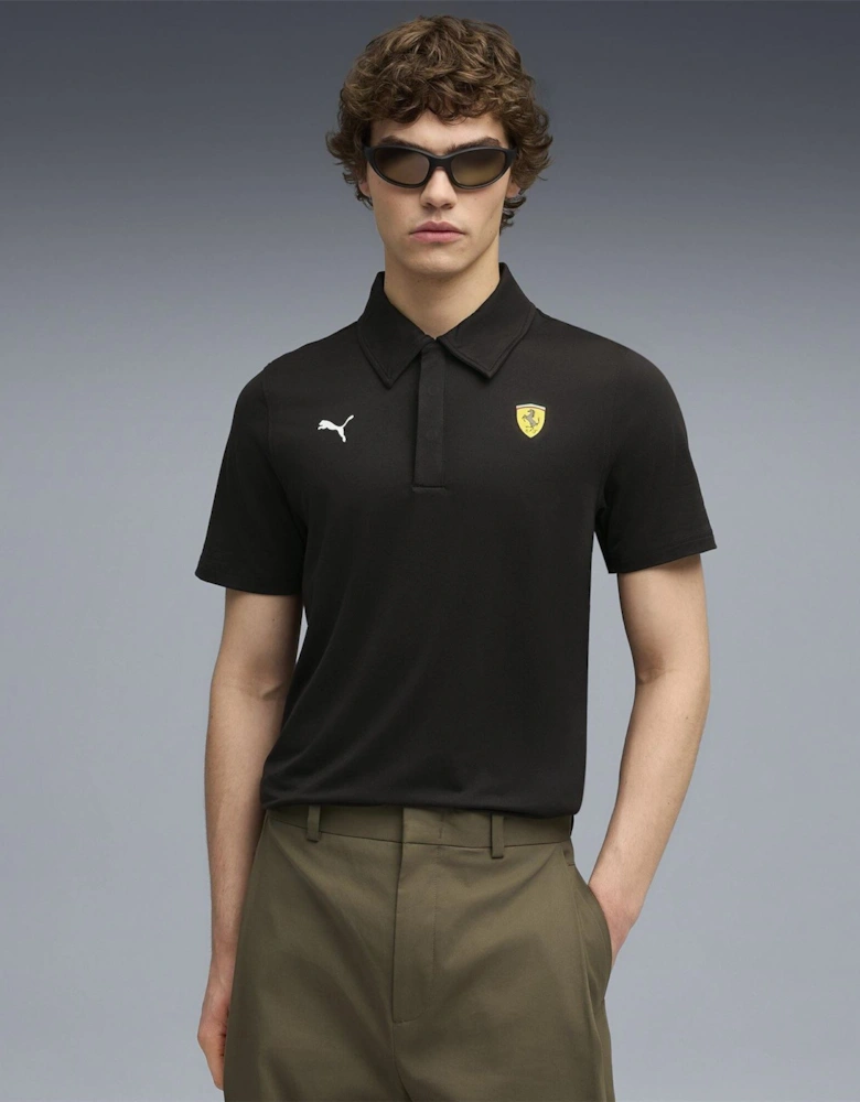 Ferrari Sportswear Cloudspun Short Sleeve Polo