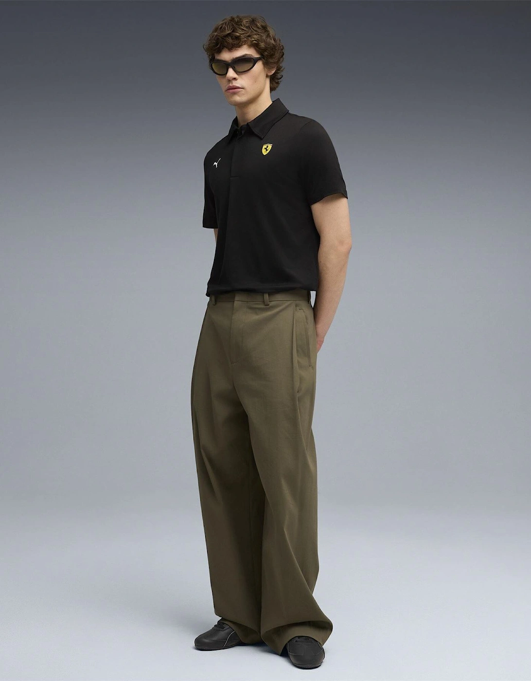 Ferrari Sportswear Cloudspun Short Sleeve Polo