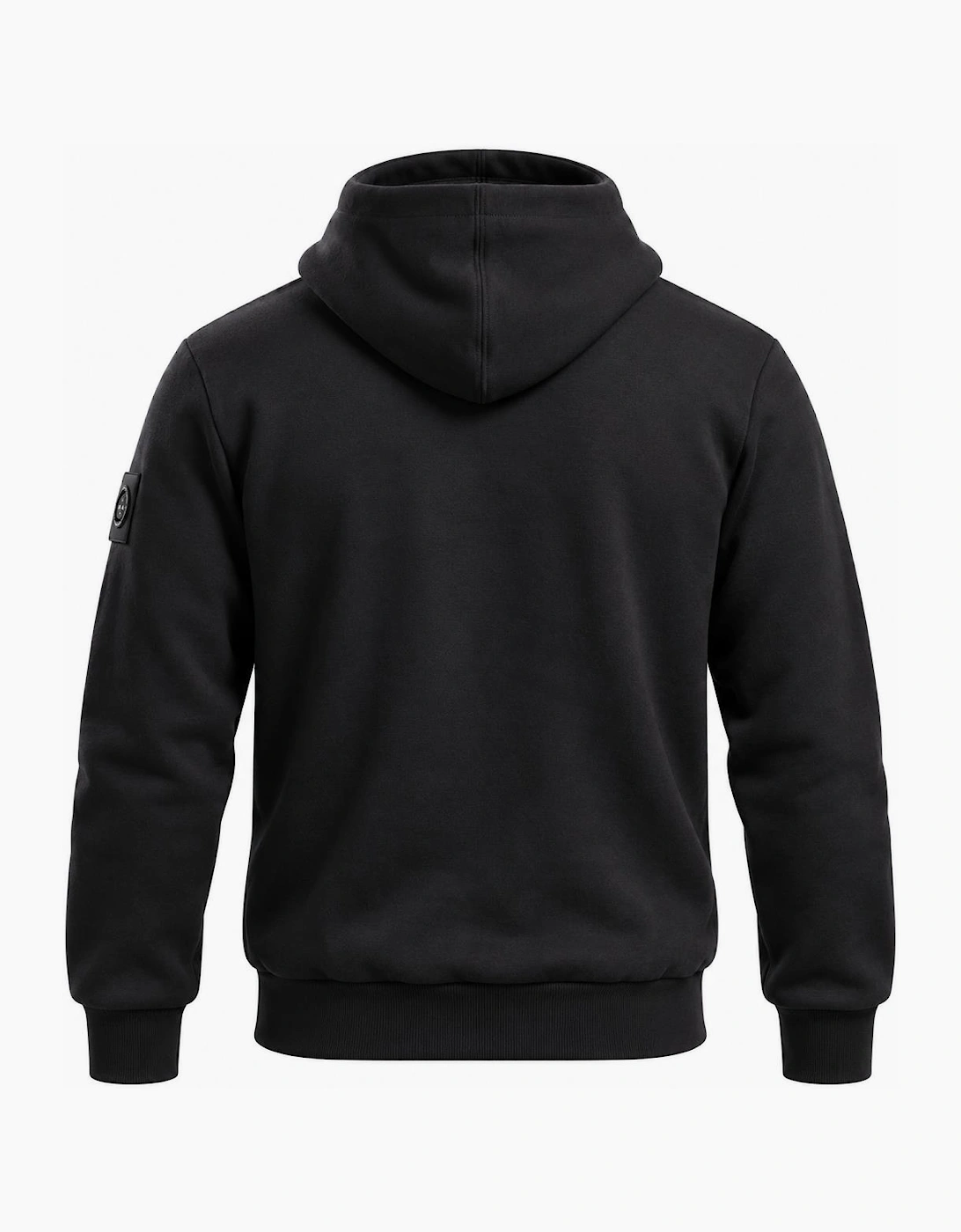 Marshall Artist Centro 1/4 Zip Hooded Sweatshirt Black