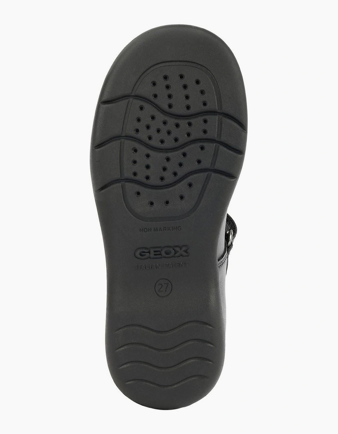 Geox Naimara Leather Black Shoes