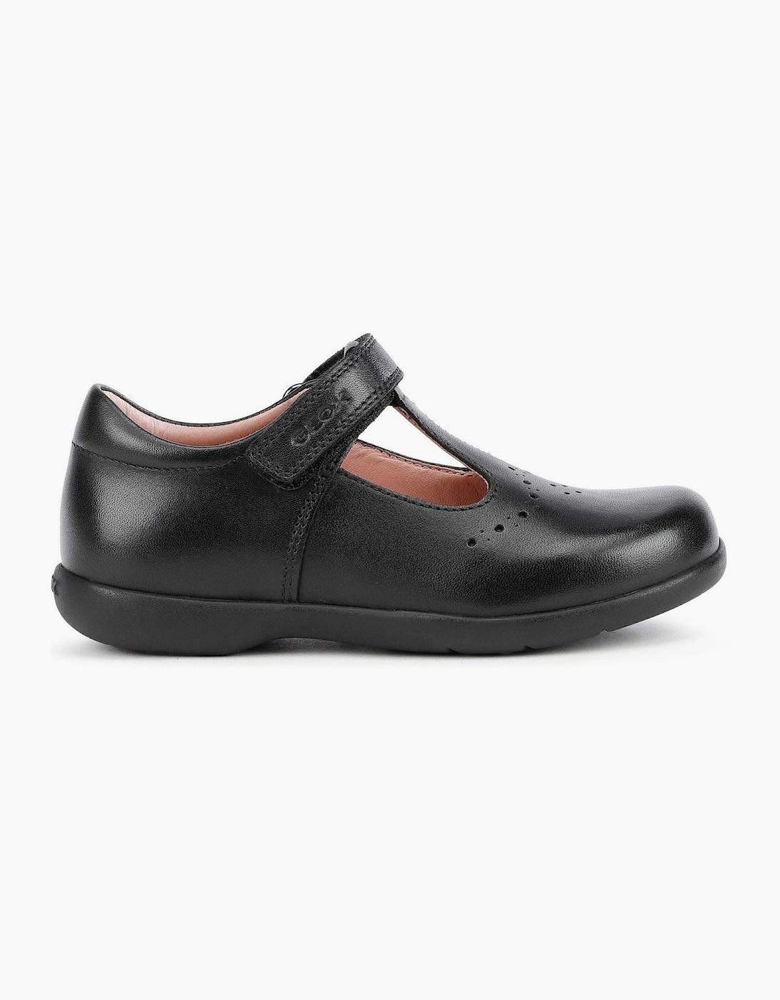 Geox Naimara Leather Black Shoes