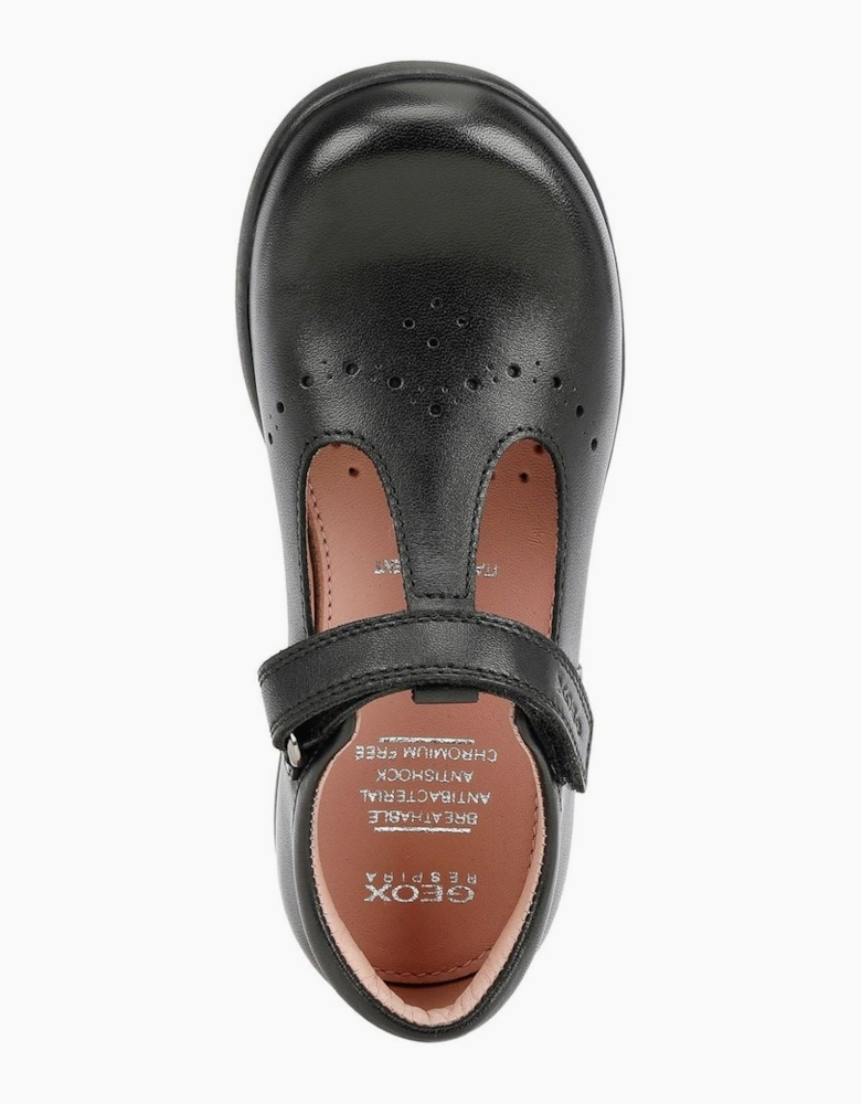 Geox Naimara Leather Black Shoes