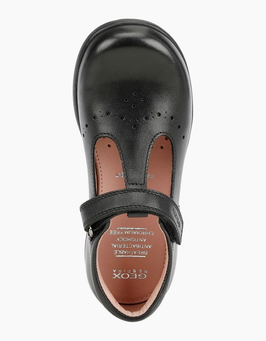 Geox Naimara Leather Black Shoes