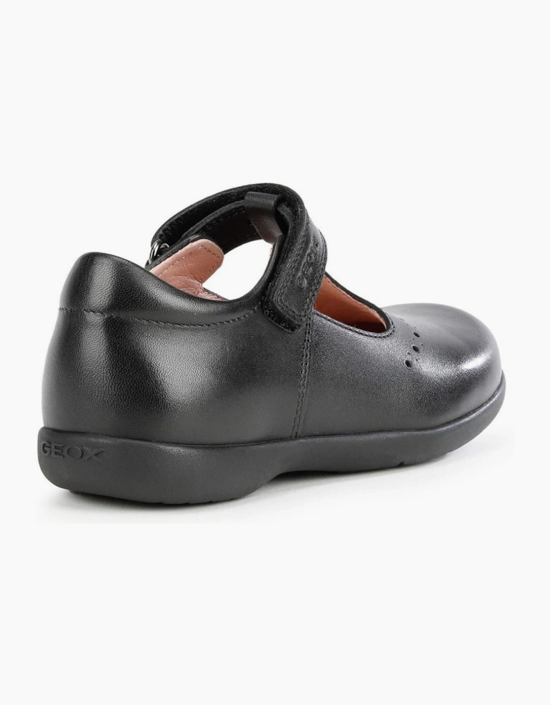 Geox Naimara Leather Black Shoes