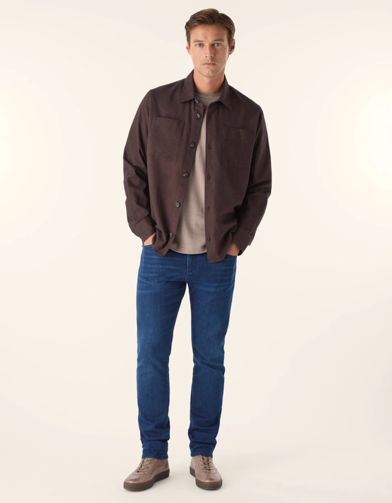 Oliver Sweeney Cotton/Wool Blend Overshirt